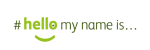 #hellomynameis...
