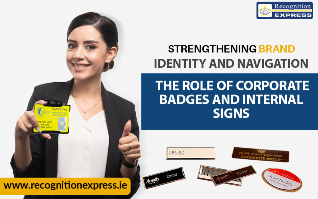 The Role of Corporate Badges and Internal Signs